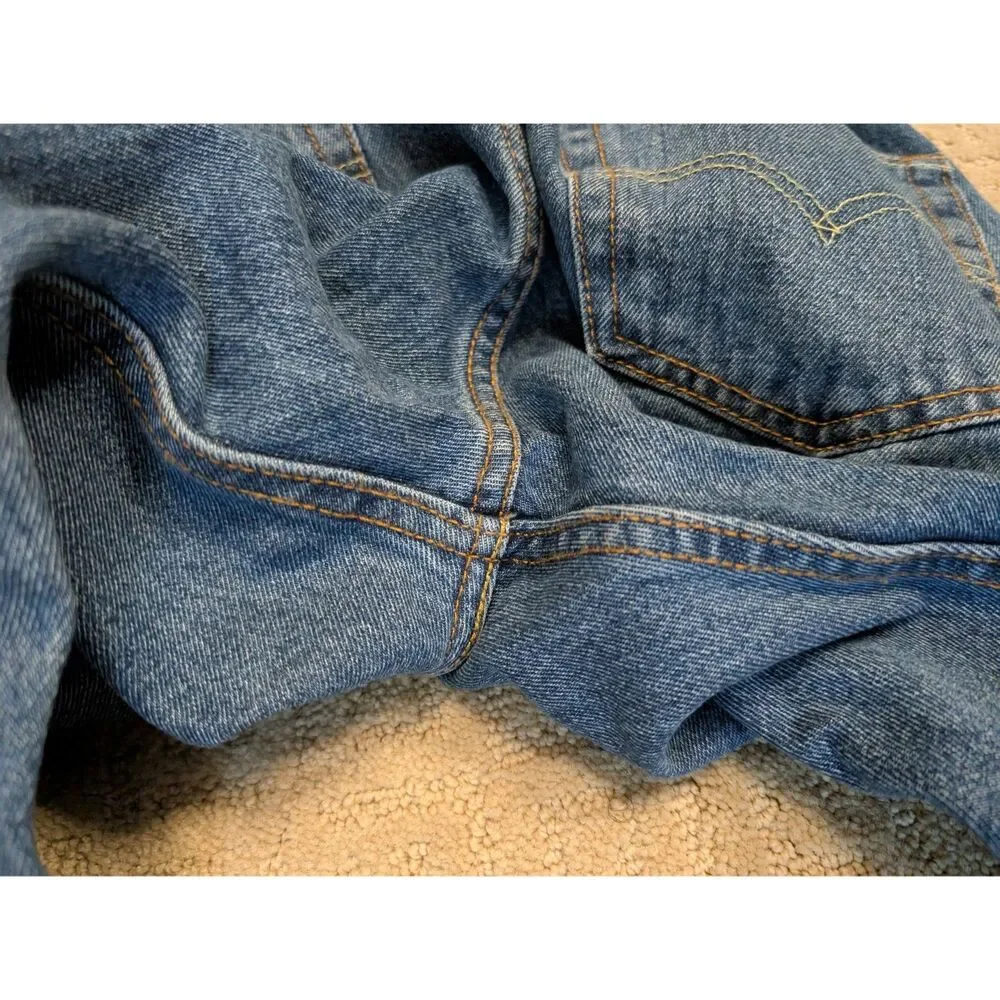 NWT Levi's 505 Jeans Mens 32X30 Blue Regular Straight Leg 100% Cotton